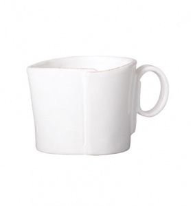 Lastra White Creamer