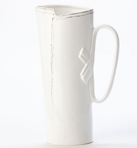 Lastra White Tavern Pitcher