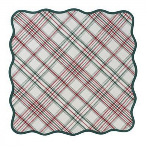 Juliska Merry Tartan Napkin - Set/4