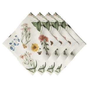 Juliska Floral Garden Napkin Set/4 - Multi