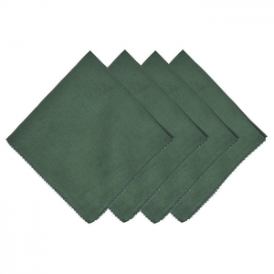 Juliska Berry Scallop Evergreen Napkin - Set/4