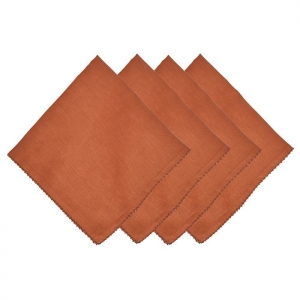 Juliska Berry Scallop Pumpkin Napkin - Set/4