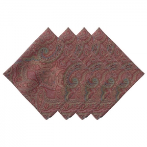Juliska Paisley Red Napkin - Set/4