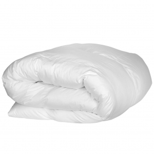 Downright Logana Siberian White Goose Down Comforter - Oversize Queen / All Year Weight  - 37 oz.