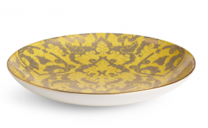L'Objet Fortuny Latoze Yellow Large Coupe Bowl - 18"