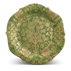 L'Objet Fortuny Round Platter- Alberelli Green