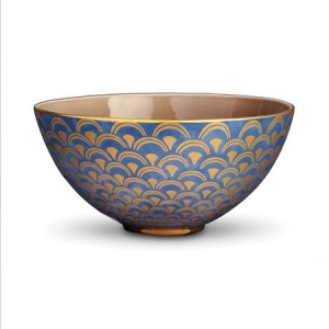 L'Objet Fortuny Papiro Blue Bowl - Large