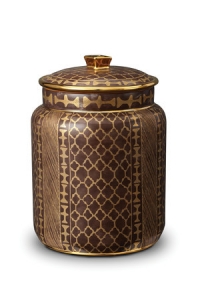 L'Objet Fortuny Canister - Ashanti Grey - Medium