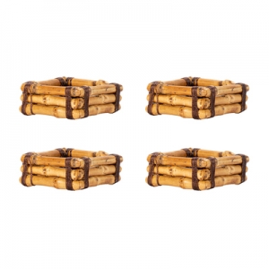Juliska Bamboo Napkin Ring - Set/4