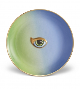 L'Objet Lito-Eye Canape Plate-Green+Blue