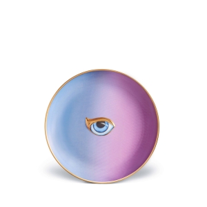 L'Objet Lito-Eye Canape Plate-Blue+Purple