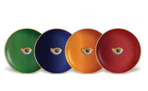 L'Objet Lito Plates Assorted- Collection 2 / Set of 4