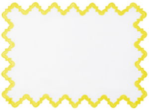 Matouk Aziza Placemat Lemon - Set 4