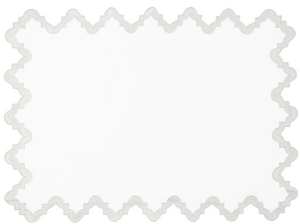 Matouk Aziza Placemat Silver - Set 4