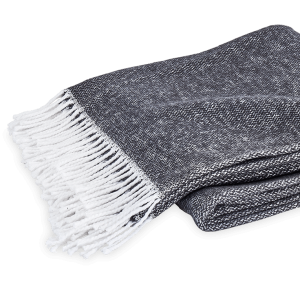 Matouk Pezzo Throw Black