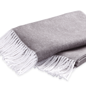 Matouk Pezzo Throw Charcoal