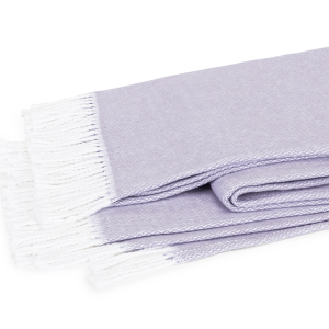 Matouk Pezzo Throw Lilac