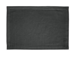 Matouk Chamant Placemat Charcoal - Set 4