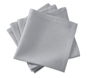 Matouk Chamant Napkin Silver - 22" Square - Set of 4