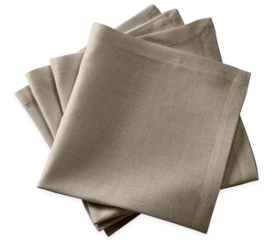 Matouk Chamant Napkin Stone - 22" Square - Set of 4