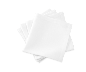 Matouk Chamant Napkin White - 22" Square - Set of 4