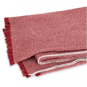 Matouk Agnes Throw - Carnelian