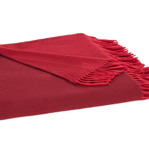 Matouk Paley Throw Crimson/Scarlet