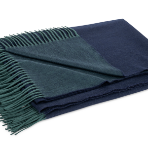 Matouk Paley Throw Jade/Navy