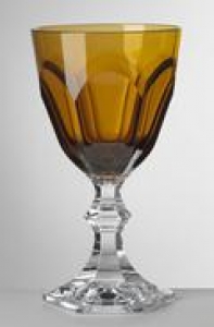 Dolce Vita Wine Goblet - Amber / Set 6