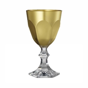 Mario Luca Giusti Dolce Vita Water Goblet Gold - Set 6