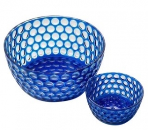 Mario Luca Giusti Lente Salad Bowl - Royal Blue