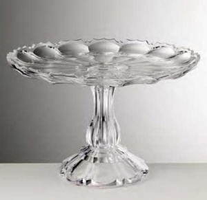 Mario Luca Giusti Girasole Cake Plate Clear - 13"