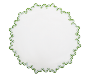 Matouk Wave Circle Placemat Santorini - Set of 4