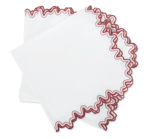 Matouk Wave Napkin Paradise - 22" Square - Set of 4
