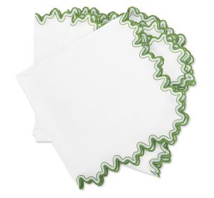Matouk Wave Napkin Santorini - 22" Square - Set of 4