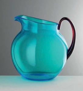 Mario Luca Giusti Pallina Pitcher - Turquoise