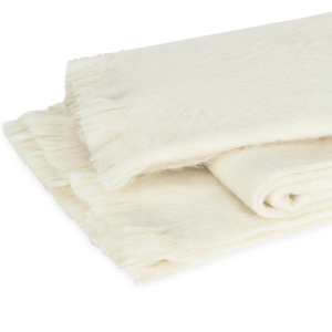 Matouk Bruno Throw Parchment