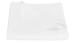 Matouk Valentina Hemstitch Tablecloth White - 70 x 108
