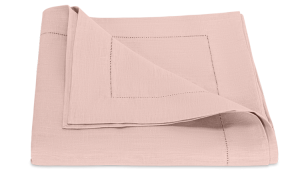 Matouk Valentina Hemstitch Tablecloth Pink - 90" Round