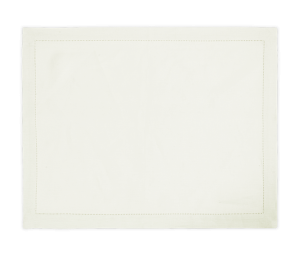 Matouk Valentina Hemstitch Placemat Ivory - Set 4