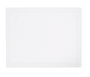 Matouk Valentina Hemstitch Placemat White - Set 4