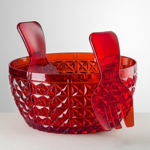 Mario Luca Giusti Churchill Salad Set - Red