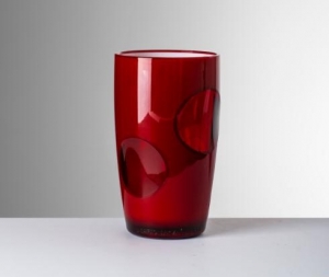 Mario Luca Giusti Fisheye Highball Red / Set 6
