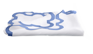 Matouk Mirasol Azure Matouk Mirasol Tablecloth Azure - 70 x 108