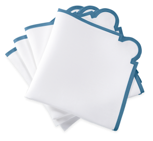 Matouk Mirasol Napkin Sea - 22" Square - Set 4