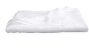 Matouk Lowell Tablecloth White - 70 x 162