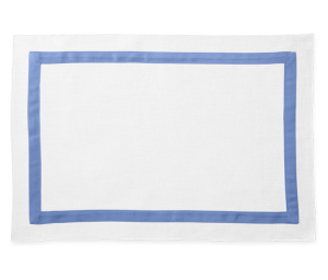 Matouk Lowell Placemat Azure - Set of 4