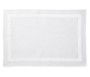 Matouk Lowell Placemat White - Set of 4