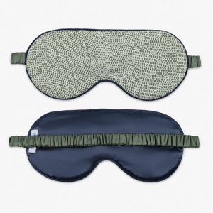 Matouk Jasper Sleep Mask - Green