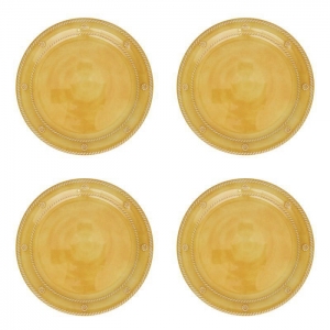 Juliska Berry & Thread Melamine Sunshine Dessert/Salad Plate Set / 4